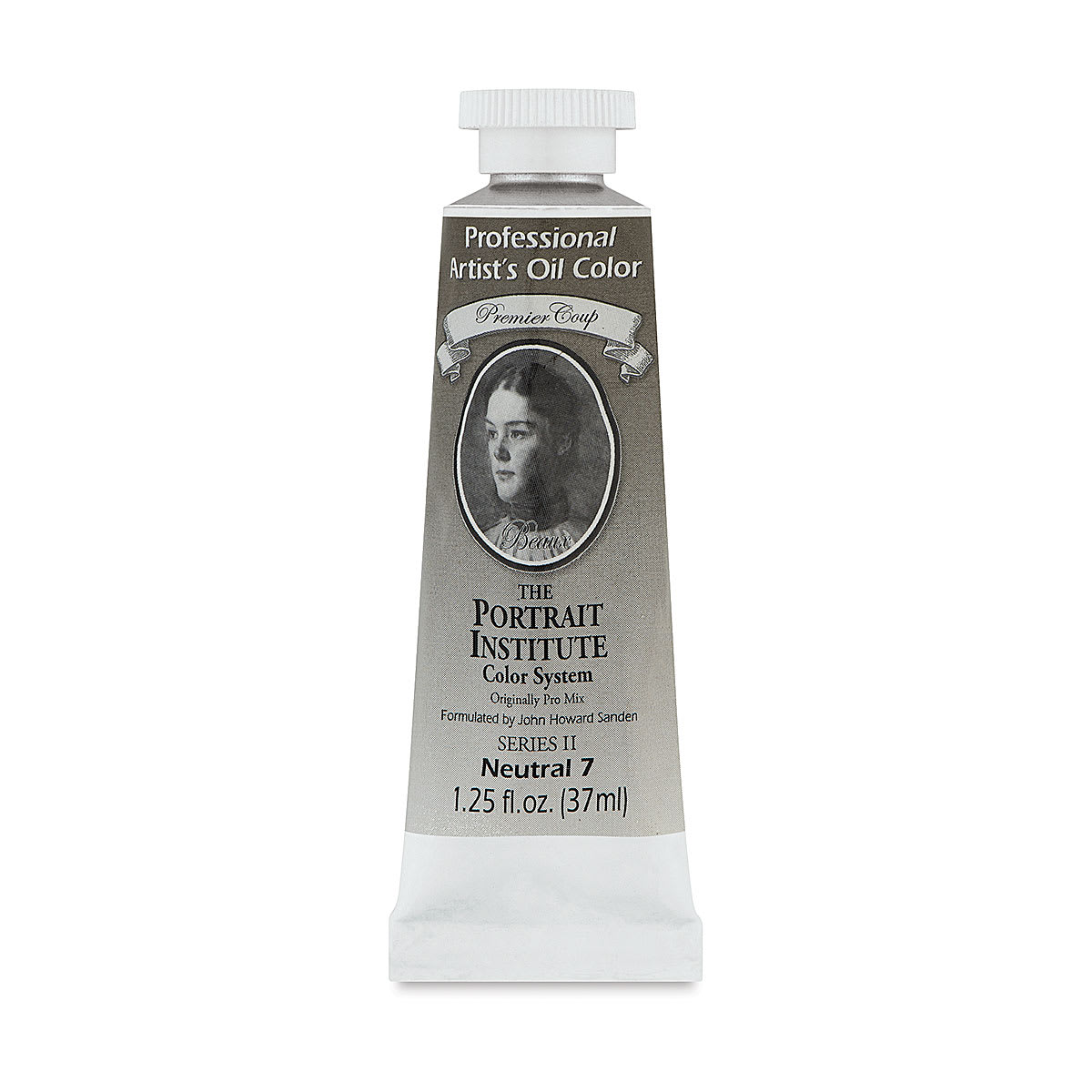 John Howard Sanden Pro-Mix Portrait Artists' Oil Paints - Neutral 7 tube upright
