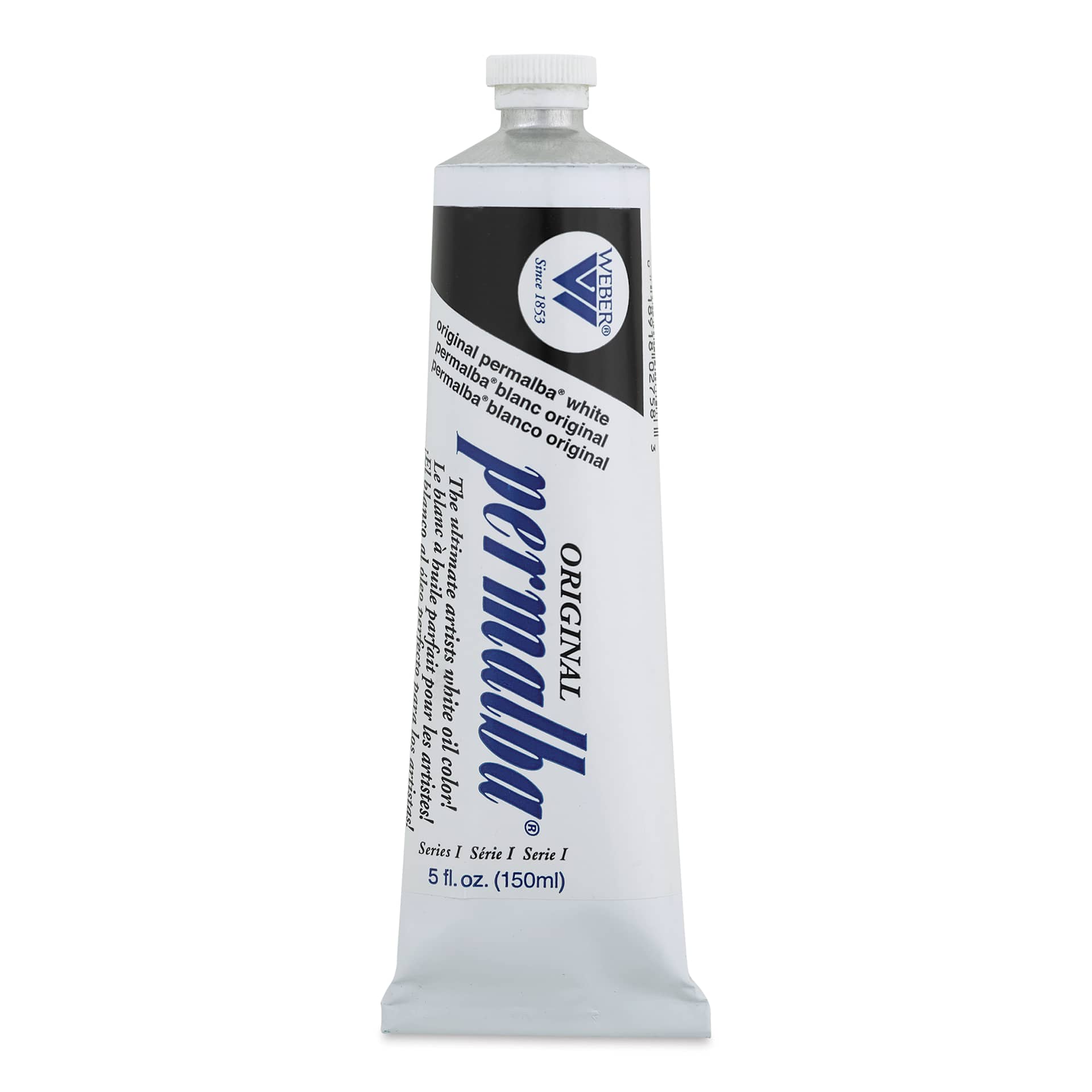 Weber Permalba Artists Oil Color - Permalba White, 150 ml Weber Permalba Artists Oil Color - Permalba White, 150 ml
