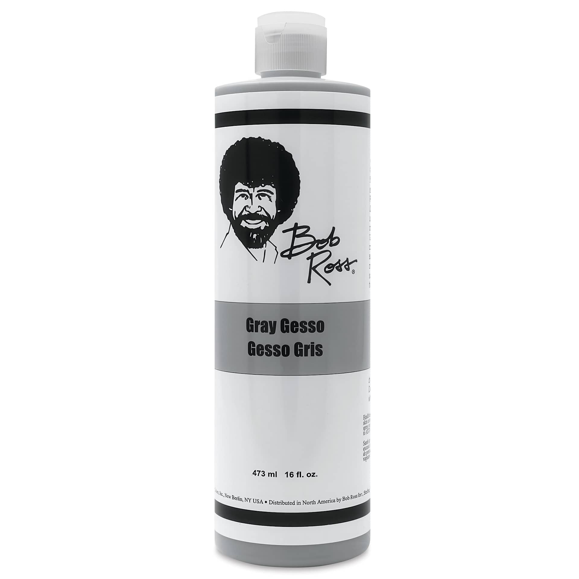 Bob Ross Gesso - Gray, 17 oz bottle Bob Ross Gesso - Gray, 17 oz bottle