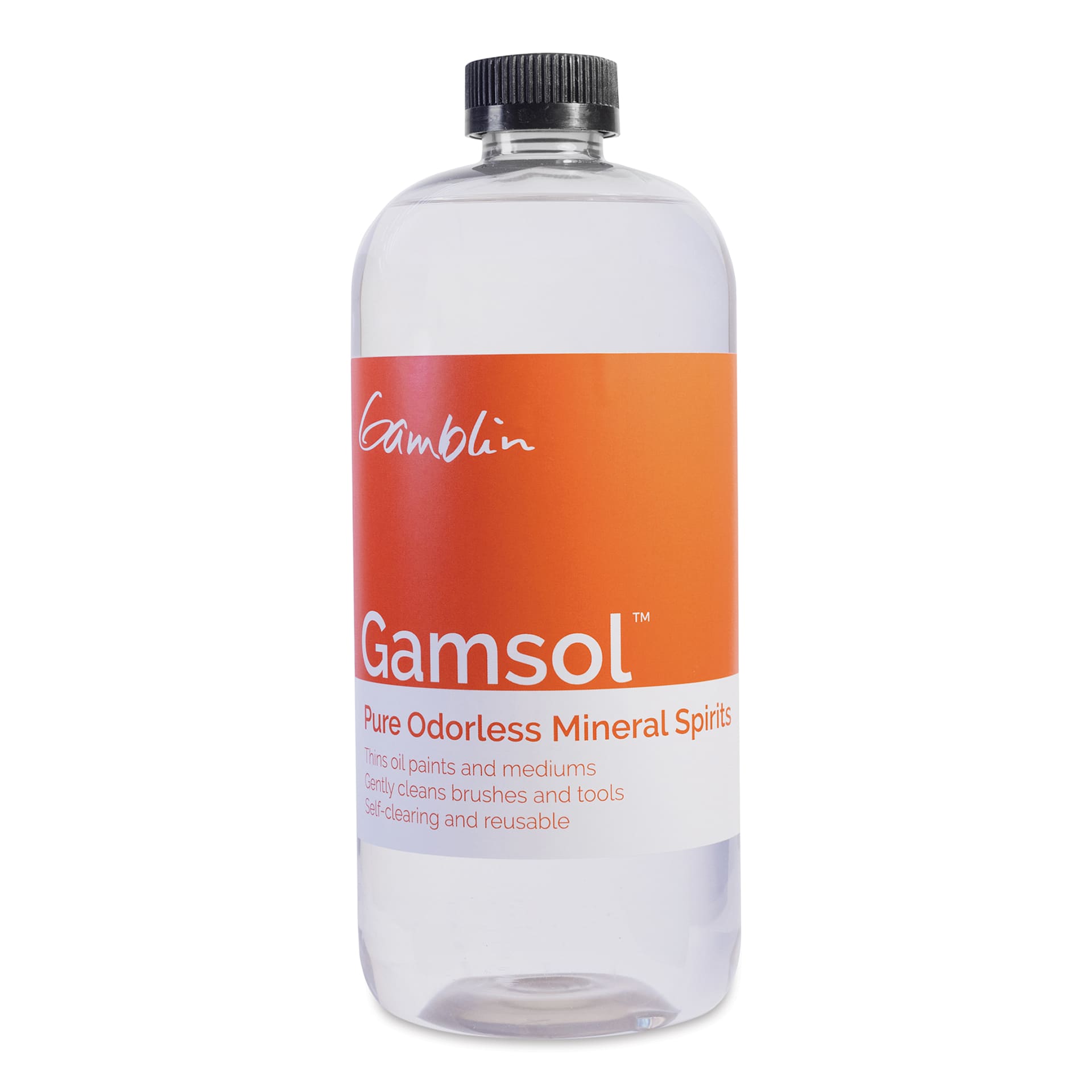 Gamblin Gamsol Odorless Mineral Spirits - 33.8 oz Gamblin Gamsol Odorless Mineral Spirits - 33.8 oz