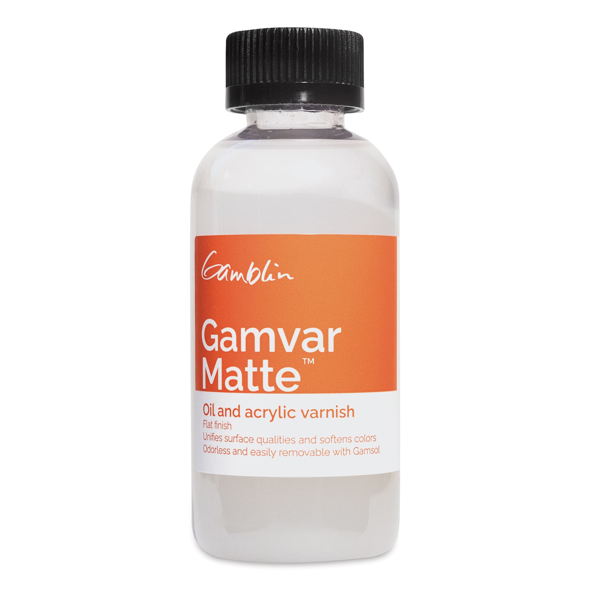 Gamblin Gamvar Matte Varnish - 4.2 oz bottle