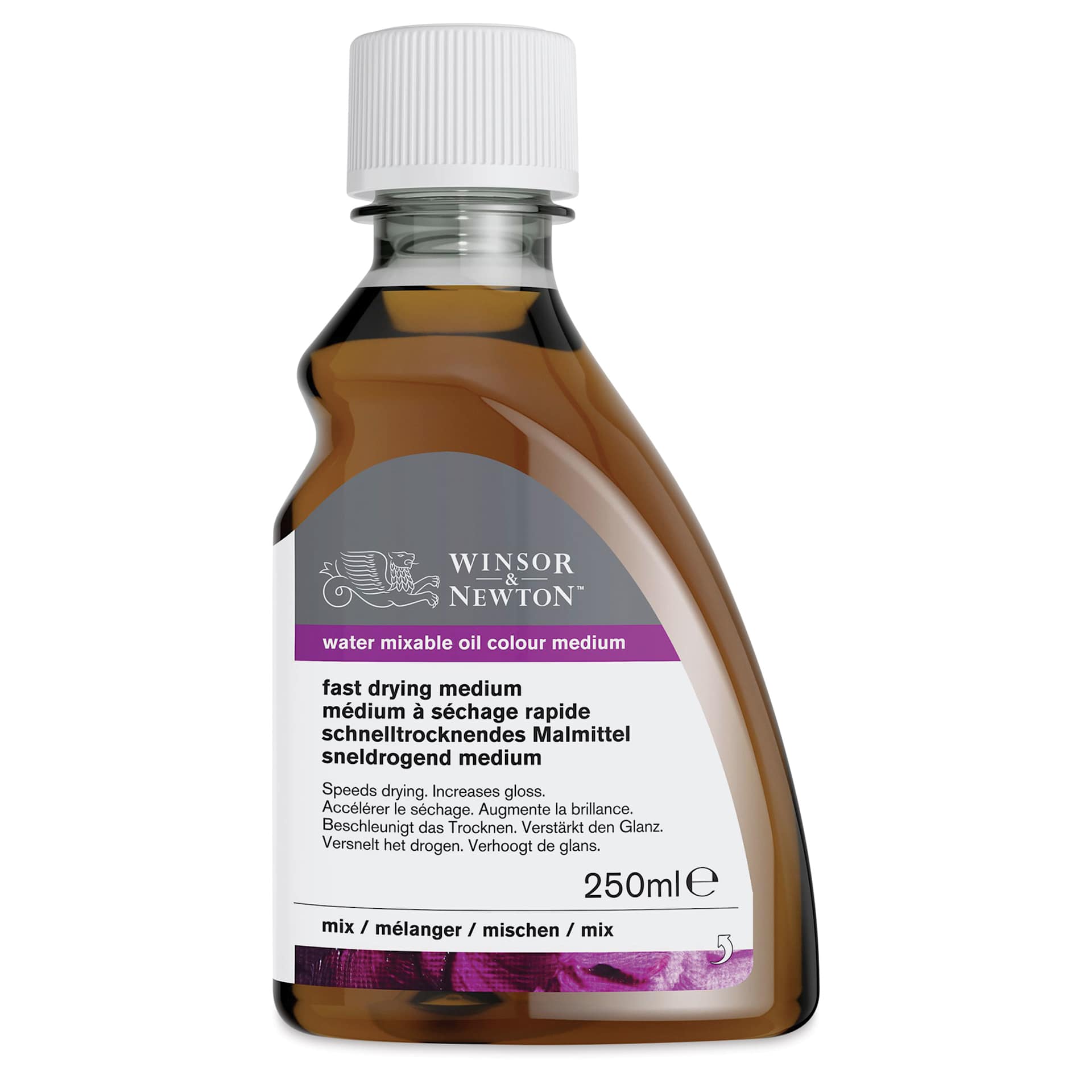 Winsor & Newton Artisan Water Mixable Oil Fast Drying Medium - 250 ml bottle