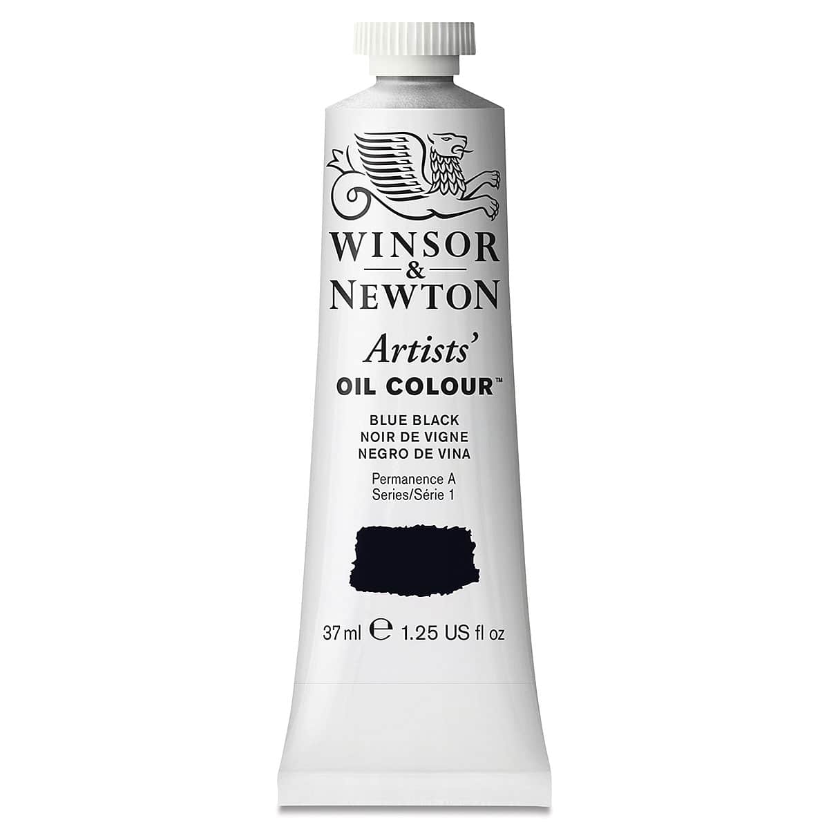Winsor & Newton Artists' Oil Color - Blue Black, 37 ml tube