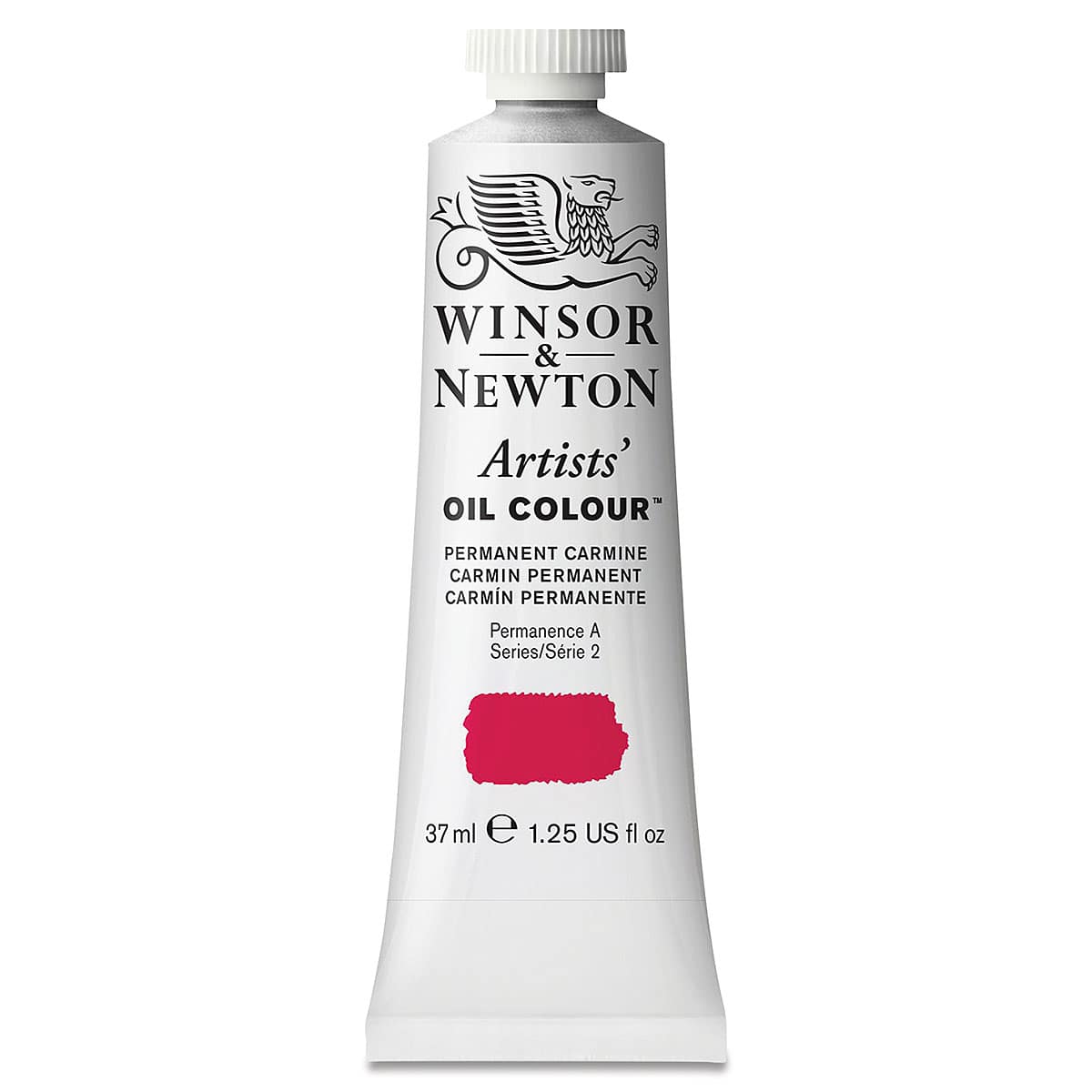Winsor & Newton Artists' Oil Color - Permanent Carmine, 37 ml tube