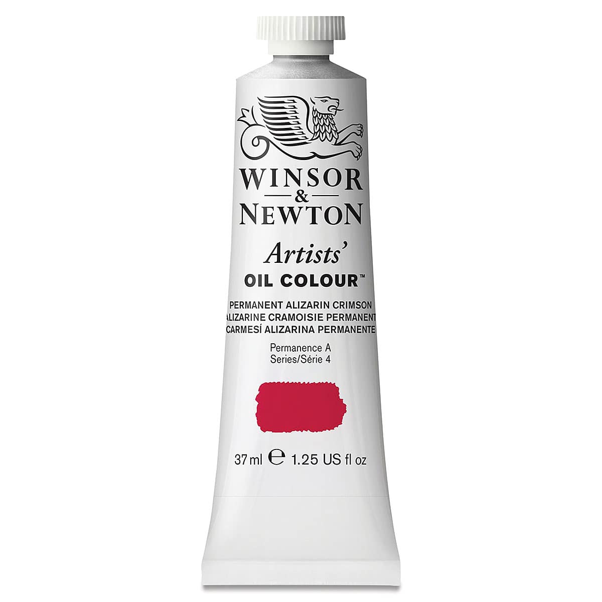 Winsor & Newton Artists' Oil Color - Permanent Alizarin Crimson Hue, 37 ml tube