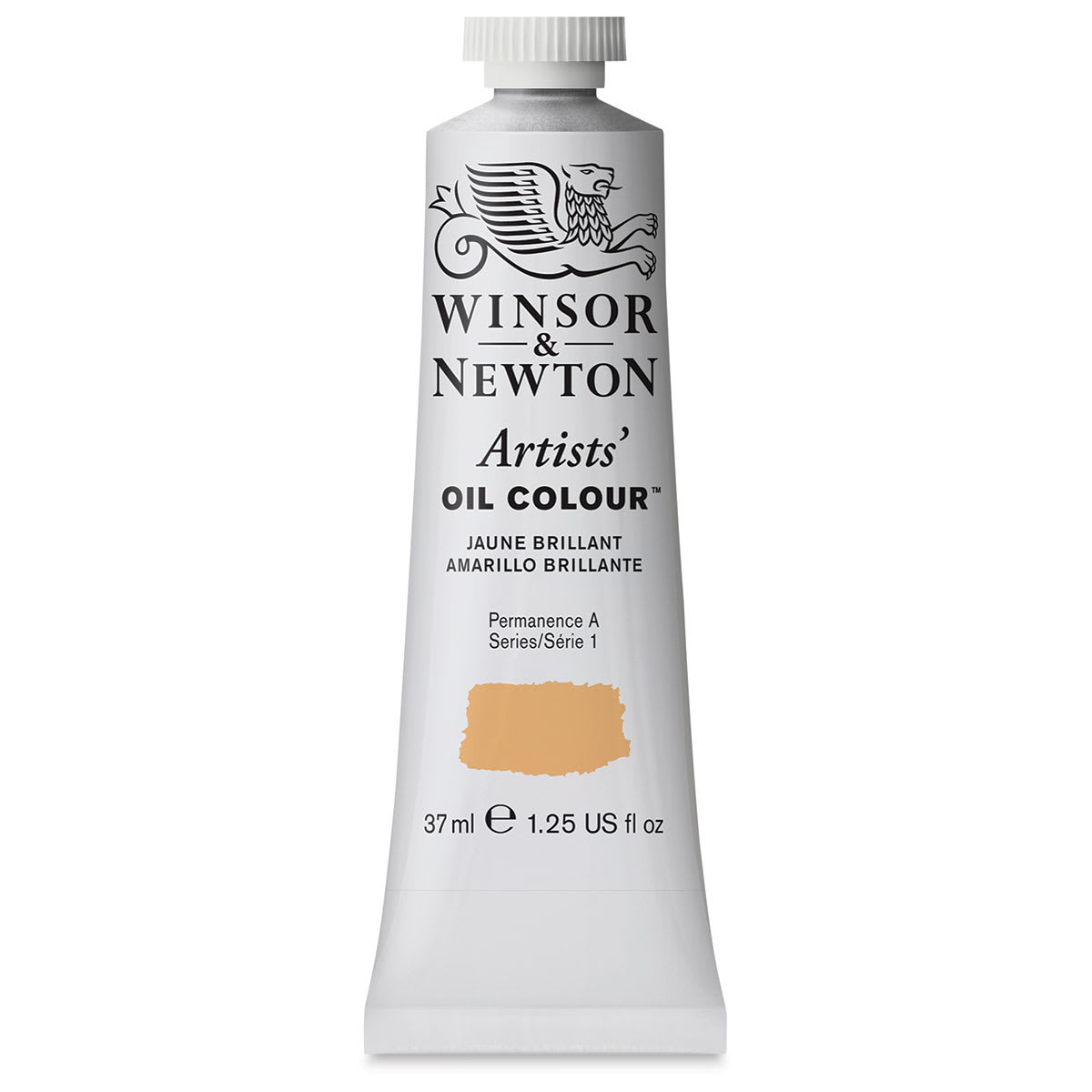 Winsor & Newton Artists' Oil Color - Brilliant Yellow, 37 ml