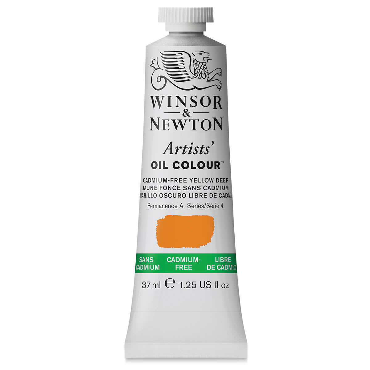 Winsor & Newton Artists' Oil Color - Cadmium Free Yellow, 37 ml, tube Winsor & Newton Artists' Oil Color - Cadmium Free Yellow, 37 ml, tube