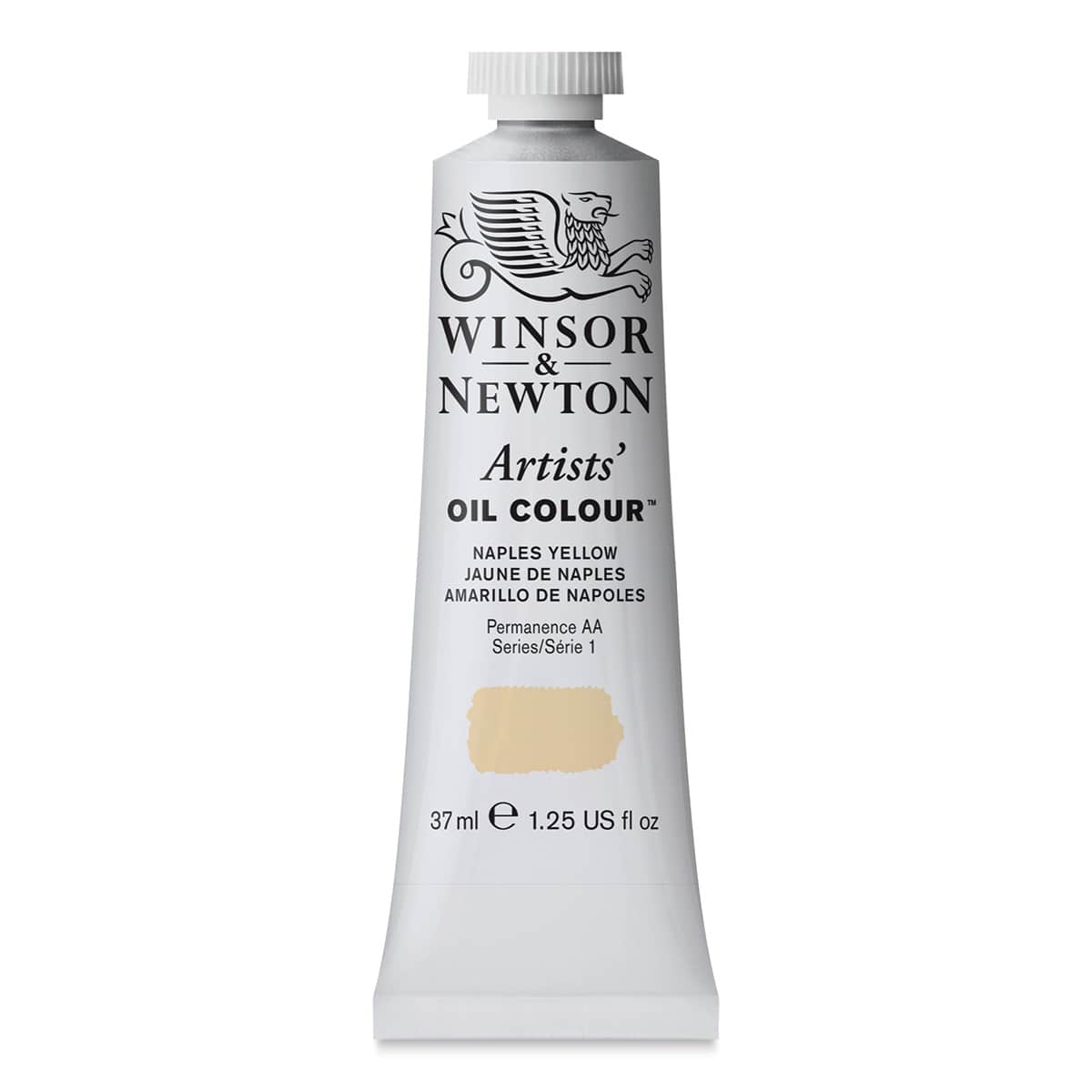 Winsor & Newton Artists' Oil Color - Naples Yellow, 37 ml tube