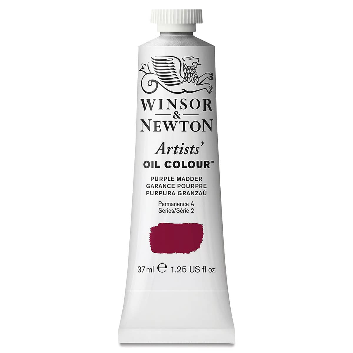 Winsor & Newton Artists' Oil Color - Purple Madder, 37 ml tube