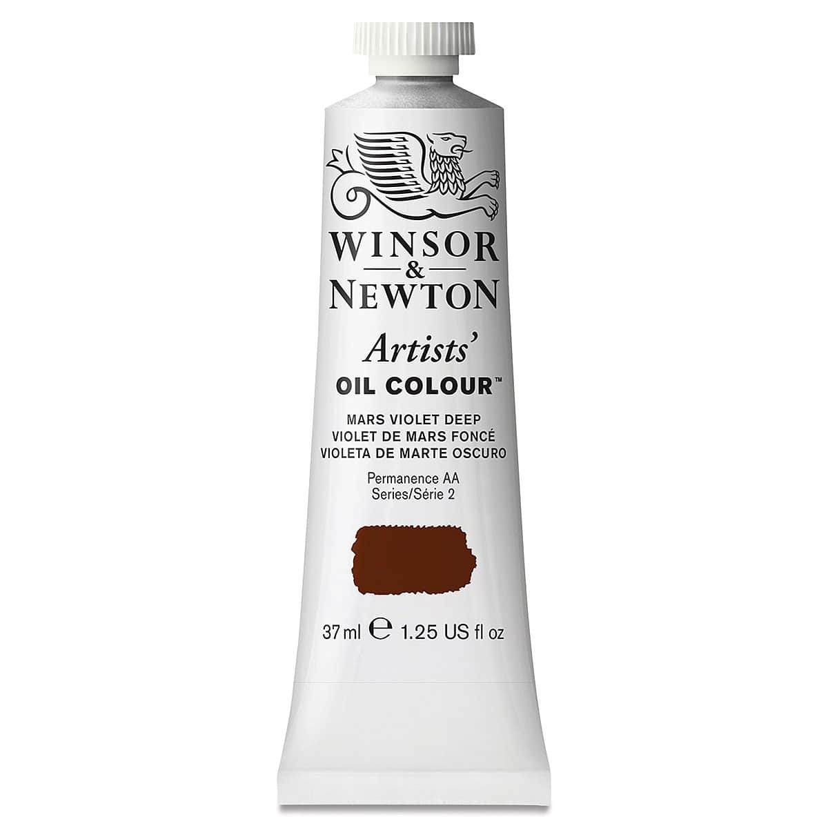 Winsor & Newton Artists' Oil Color - Mars Violet Deep, 37 ml tube
