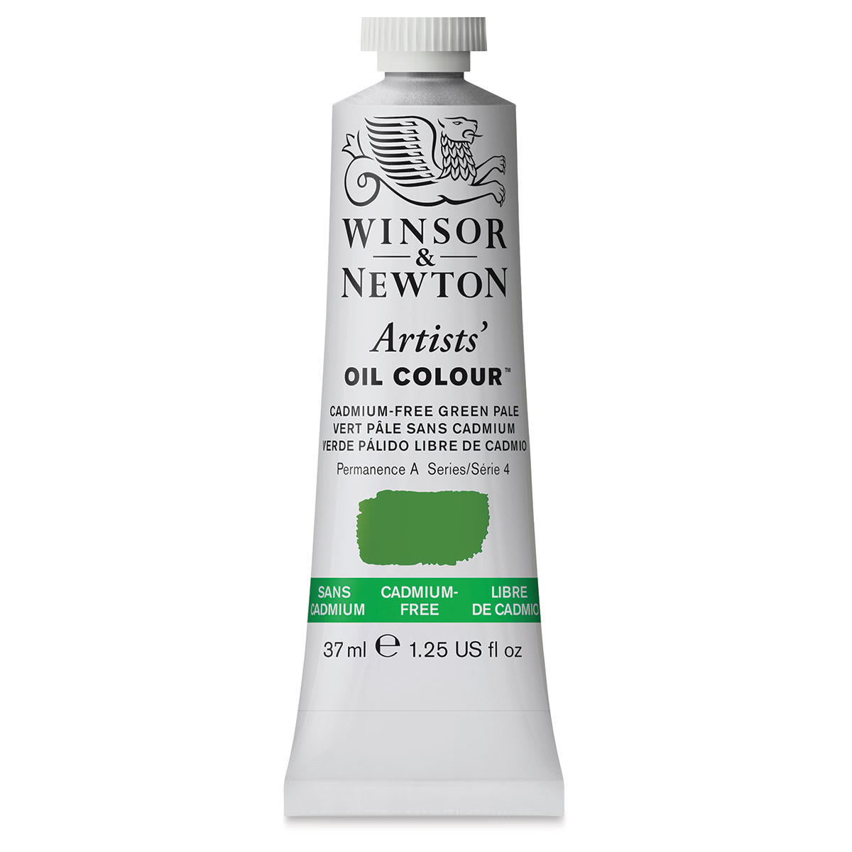 Winsor & Newton Artists' Oil Color - Cadmium Free Green Pale, 37 ml, tube Winsor & Newton Artists' Oil Color - Cadmium Free Green Pale, 37 ml, tube