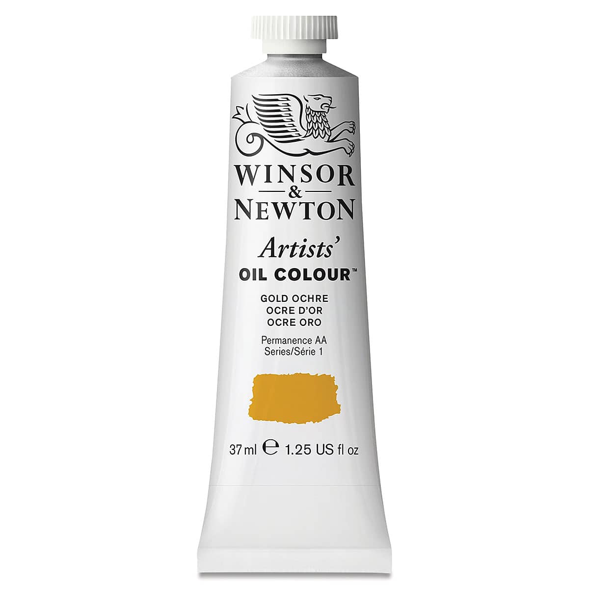 Winsor & Newton Artists' Oil Color - Gold Ochre, 37 ml tube Winsor & Newton Artists' Oil Color - Gold Ochre, 37 ml tube