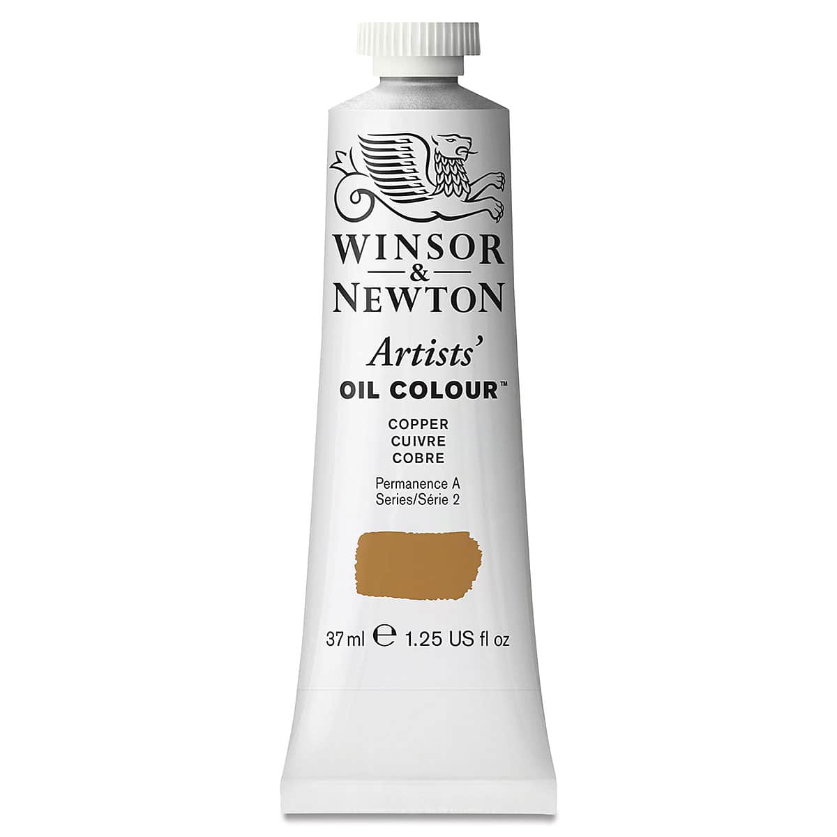 Winsor & Newton Artists' Oil Color - Copper, 37 ml tube Winsor & Newton Artists' Oil Color - Copper, 37 ml tube