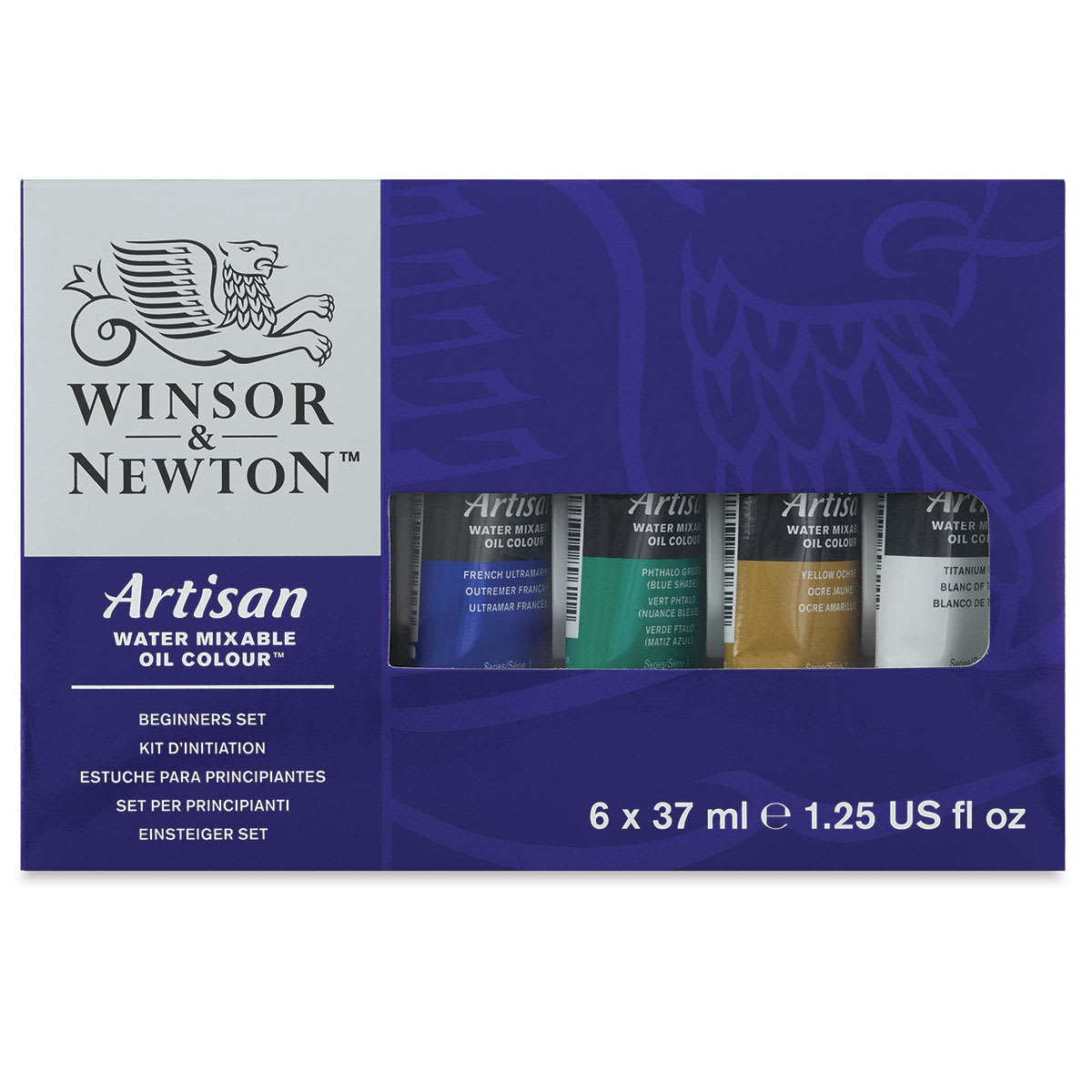Winsor & Newton Artisan Water Mixable Oil Paints - Beginner Set of 6 Colors Winsor & Newton Artisan Water Mixable Oil Paints - Beginner Set of 6 Colors
