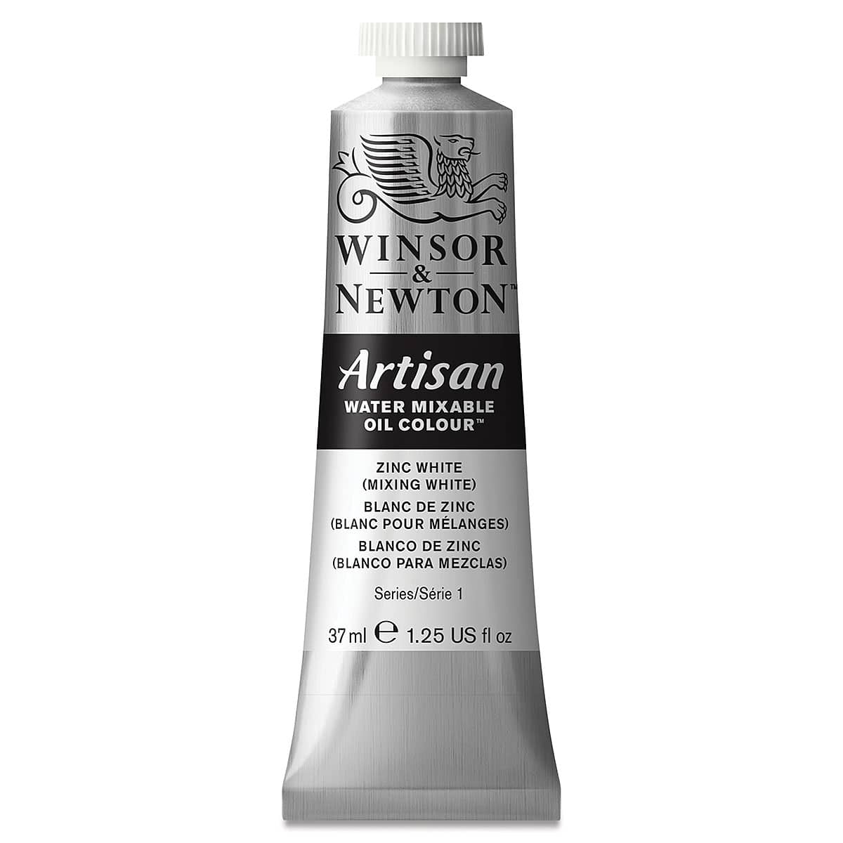 Winsor & Newton Artisan Water Mixable Oil Paint - Zinc White, 37 ml tube