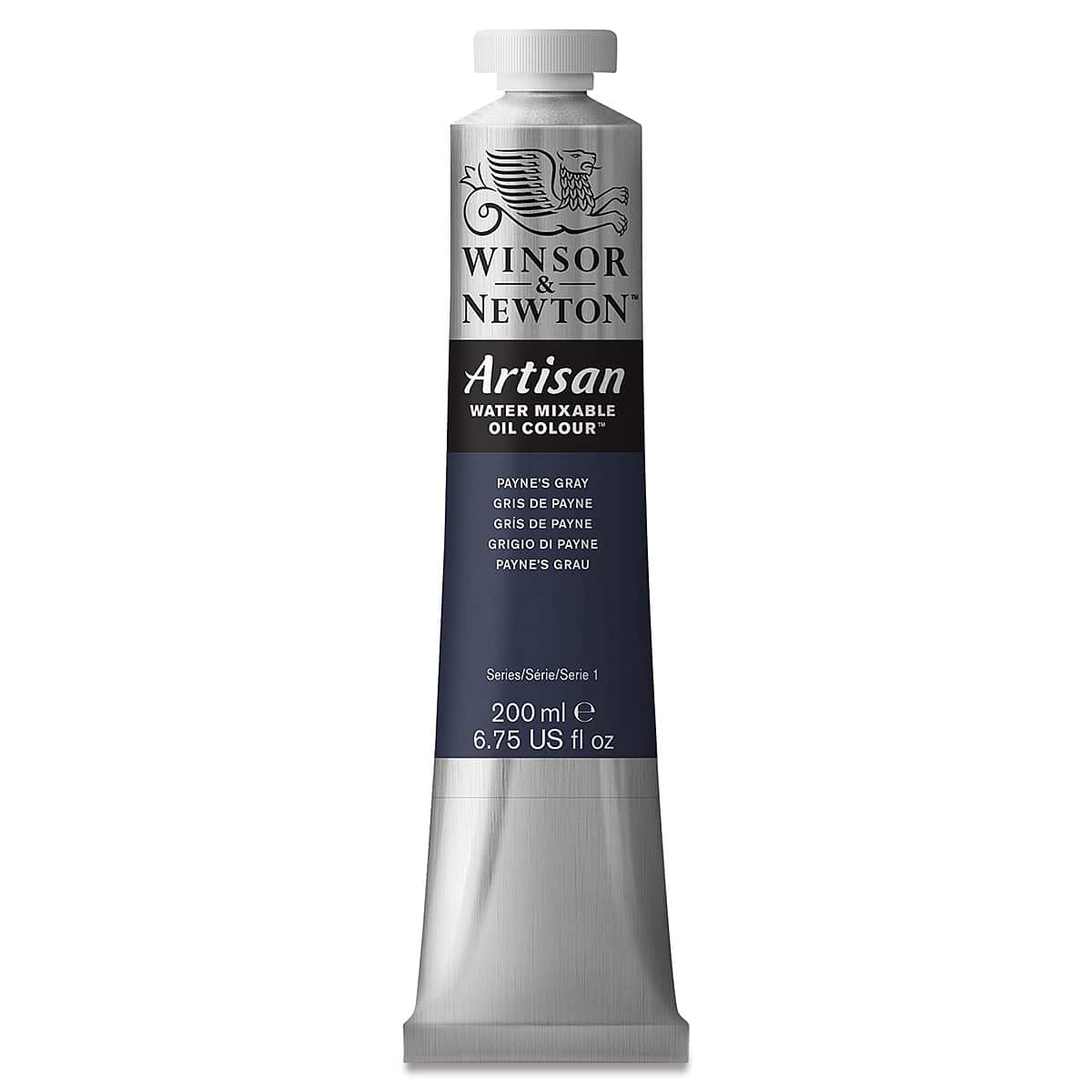 Winsor & Newton Artisan Water Mixable Oil Paint - Payne's Gray, 200 ml tube Winsor & Newton Artisan Water Mixable Oil Paint - Payne's Gray, 200 ml tube