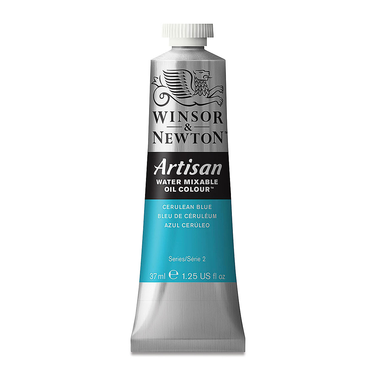 Winsor & Newton Artisan Water Mixable Oil Paint - Cerulean Blue, 37 ml tube