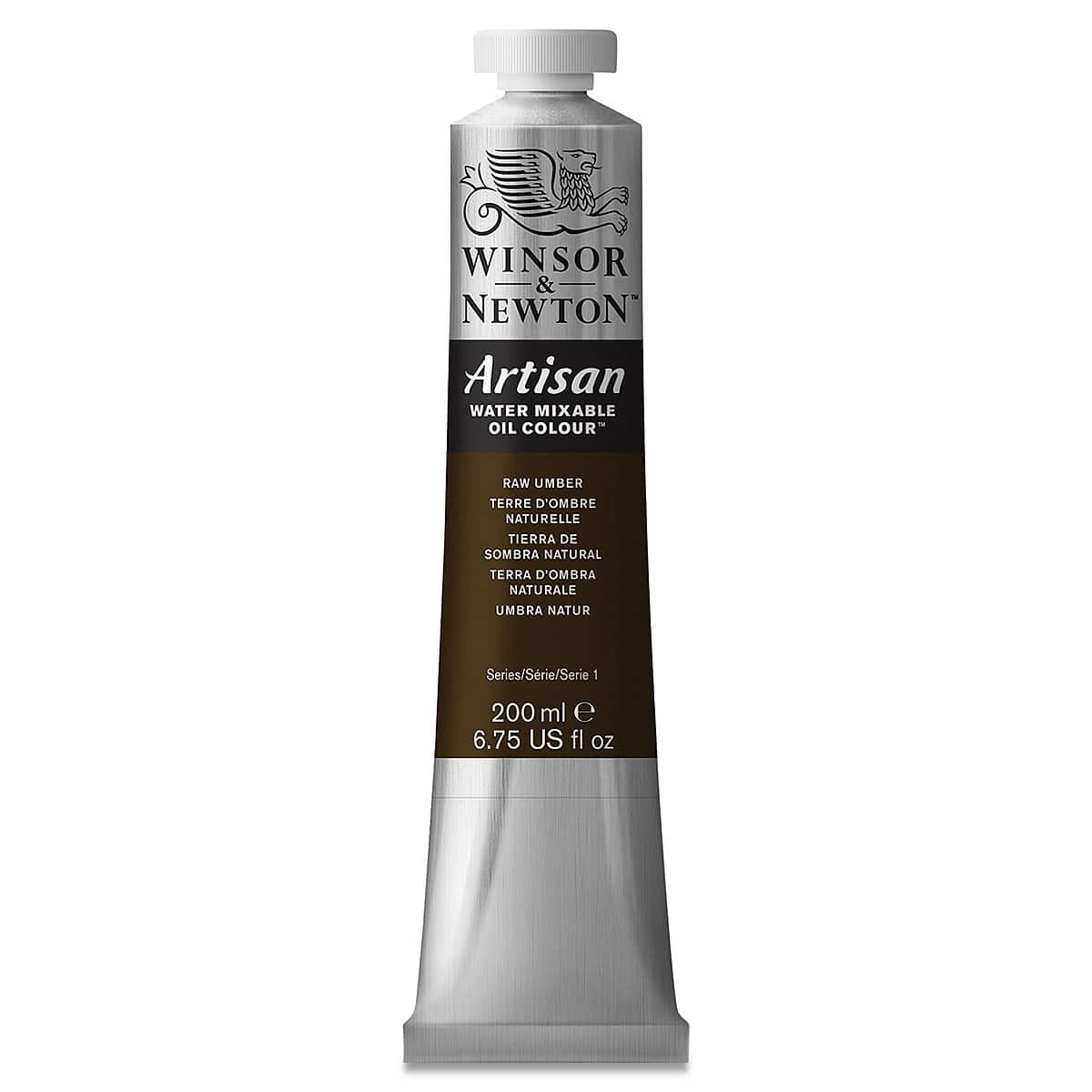 Winsor & Newton Artisan Water Mixable Oil Paint - Raw Umber, 200 ml tube