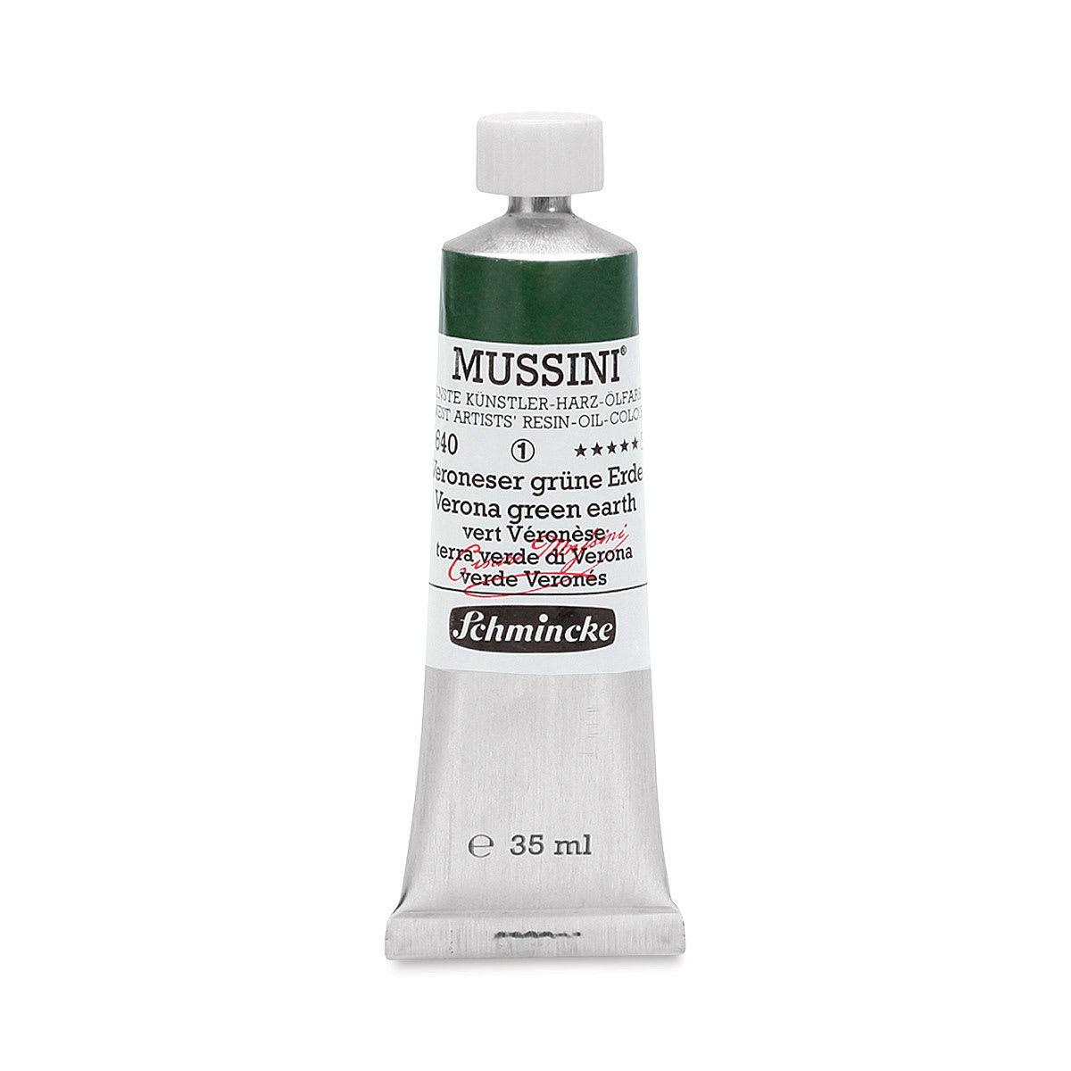 Schmincke Mussini Oil Color - Verona Green Earth, 35 ml tube Schmincke Mussini Oil Color - Verona Green Earth, 35 ml tube