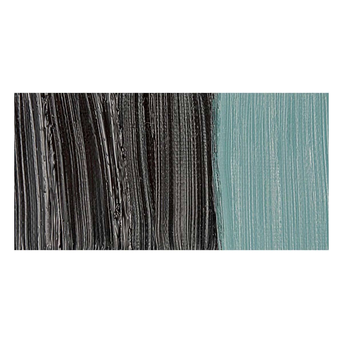 Schmincke Mussini Oil Paint - Atrament Black swatch Schmincke Mussini Oil Paint - Atrament Black swatch