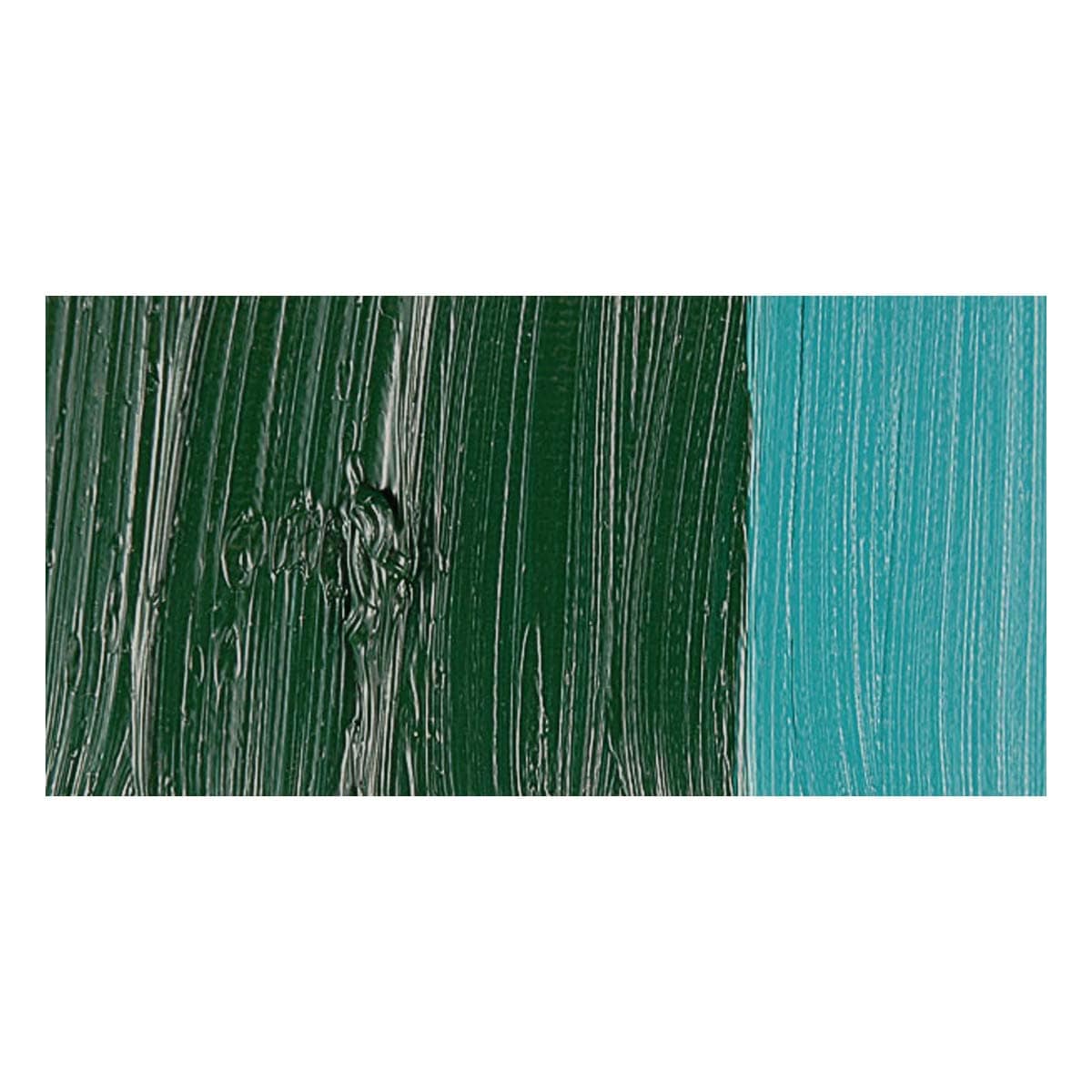 Schmincke Mussini Oil Paint - Chome Green Tone Deep swatch