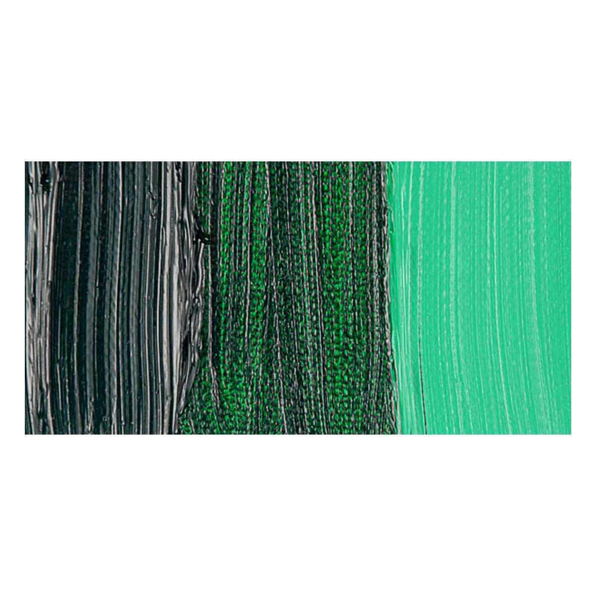 Schmincke Mussini Oil Paint - Helio Green Light swatch