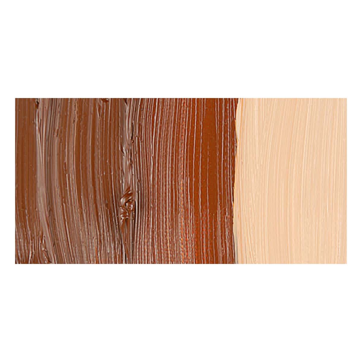Schmincke Mussini Oil Paint - Translucent Orange Oxide swatch Schmincke Mussini Oil Paint - Translucent Orange Oxide swatch