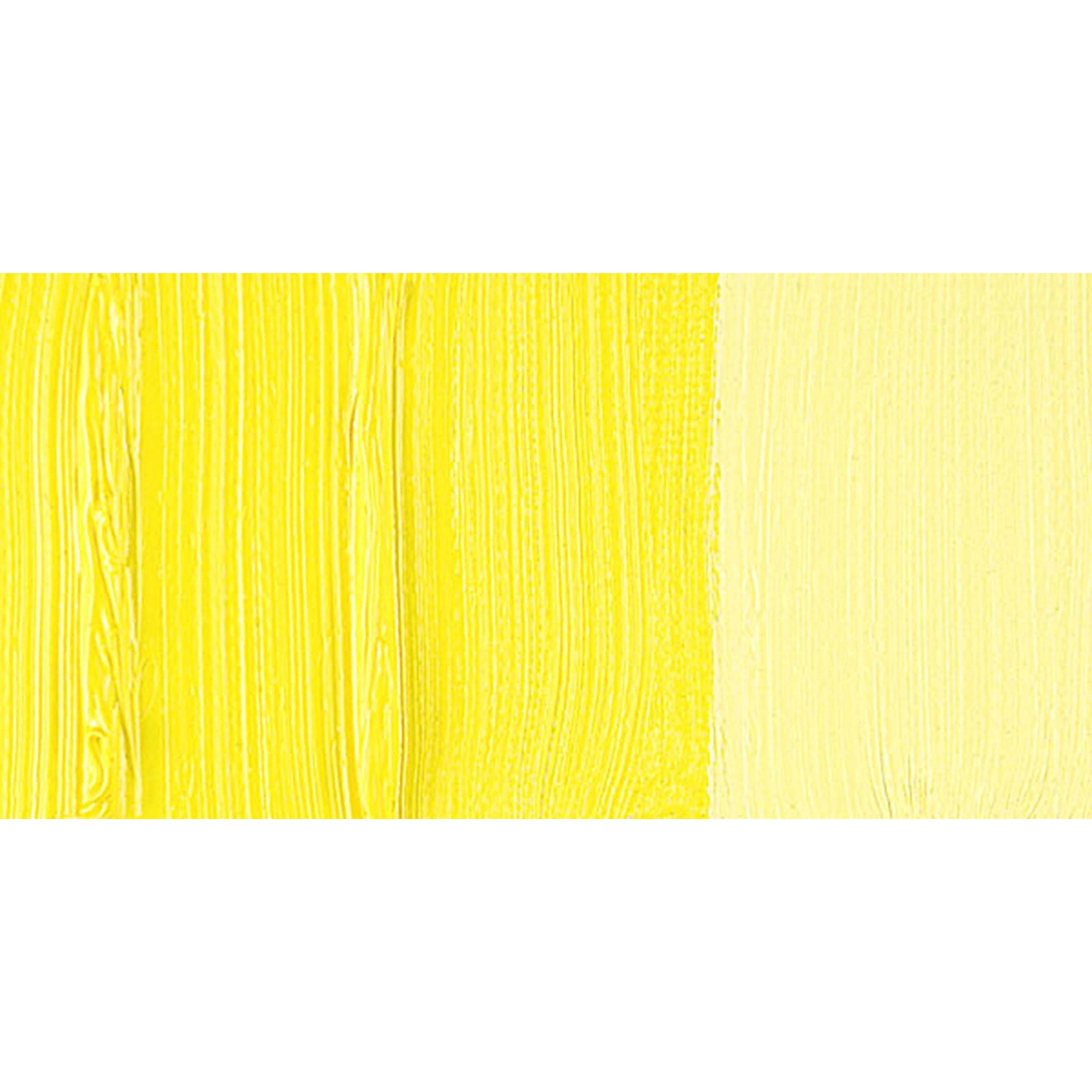 Schmincke Norma Professional Oil Paint - Lemon Yellow, 35 ml, Swatch 