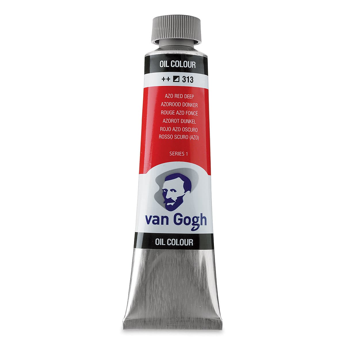 Van Gogh Oil Paint - Azo Red Deep, 40 ml tube