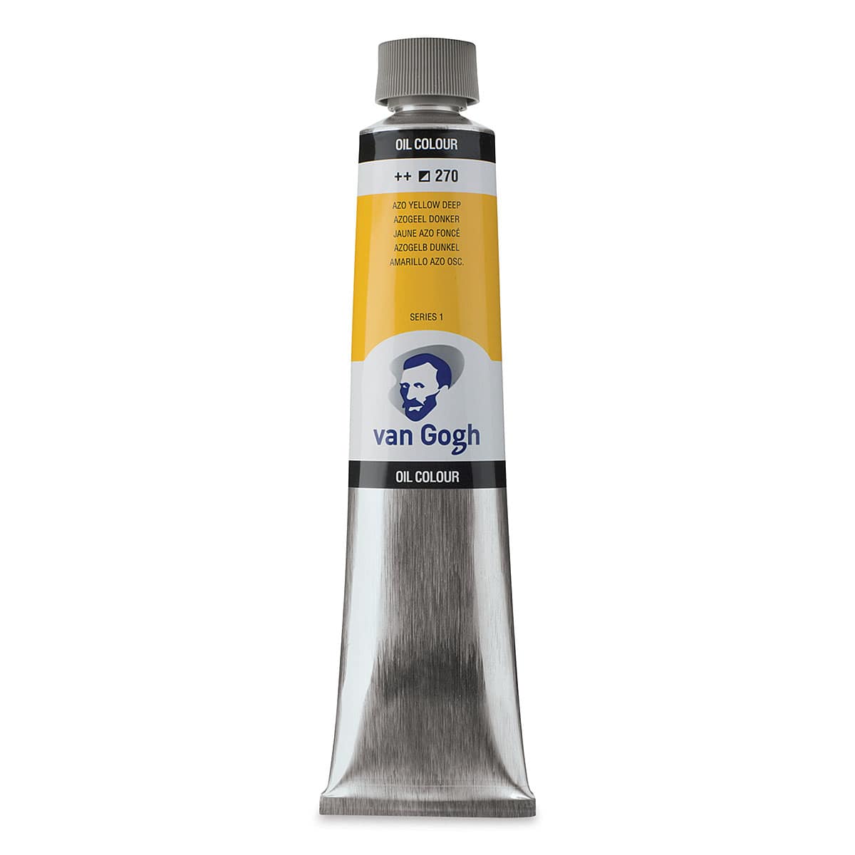 Van Gogh Oil Paint - Azo Yellow Deep, 200 ml tube