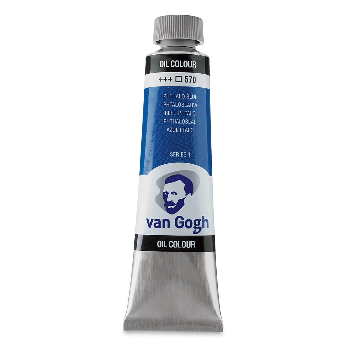 Van Gogh Oil Paint - Phthalo Blue, 40 ml tube