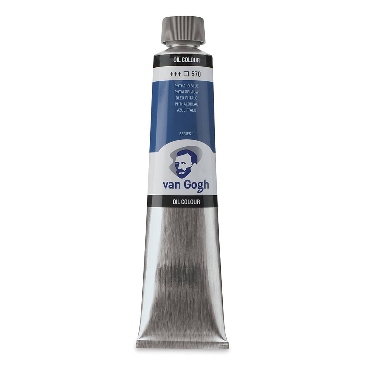 Van Gogh Oil Paint - Phthalo Blue, 200 ml tube