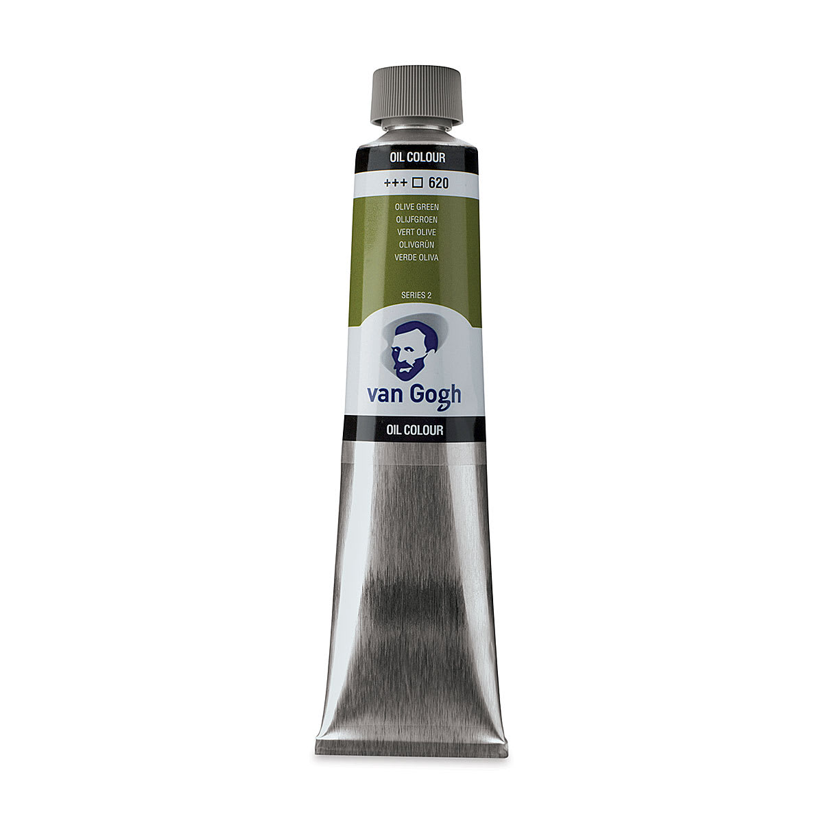 Van Gogh Oil Paint - Permanent Olive Green, 200 ml tube