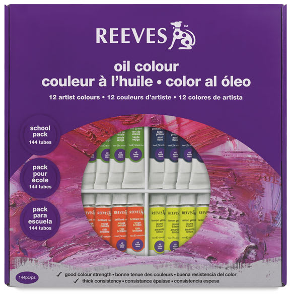 Intro to Art Class Pack, Set of 144 Tubes