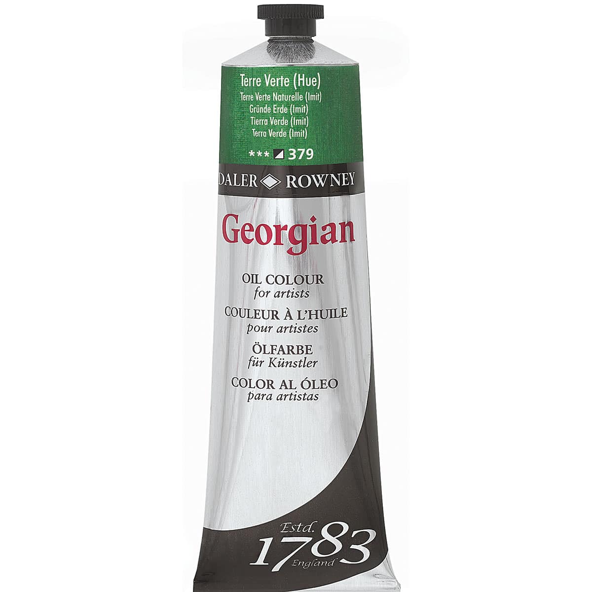 Daler-Rowney Georgian Oil Color - Terre Verte Hue, 225 ml tube