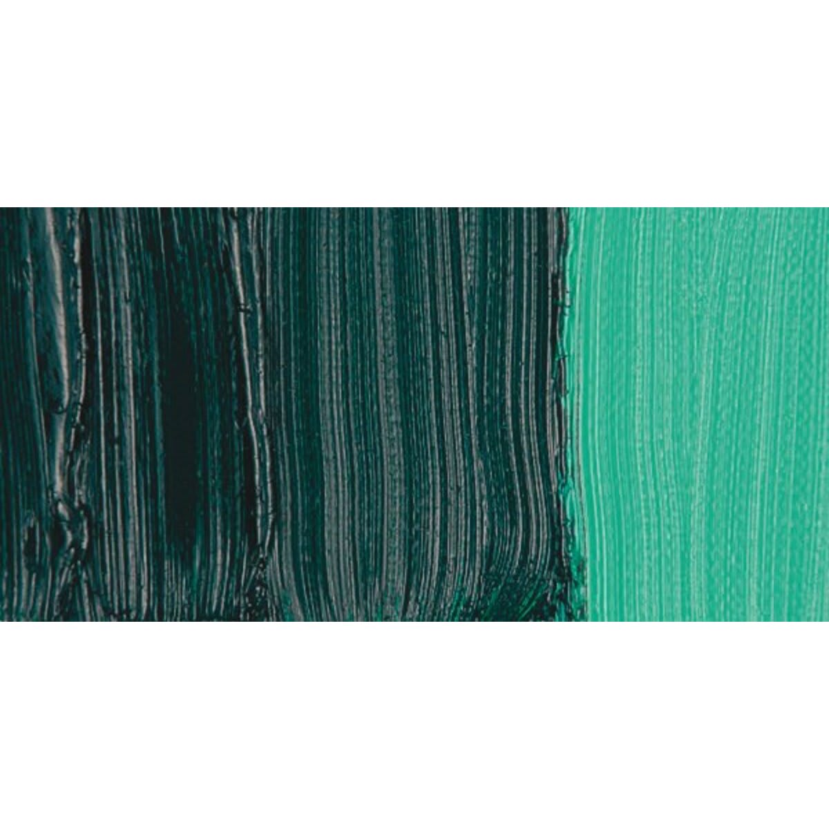 Holbein Duo Aqua Water Soluble Oil Paint - Viridian Hue swatch Holbein Duo Aqua Water Soluble Oil Paint - Viridian Hue swatch