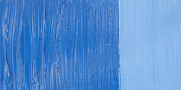 Holbein Duo Aqua Water Soluble Oil Paint - Cerulean Blue Hue swatch