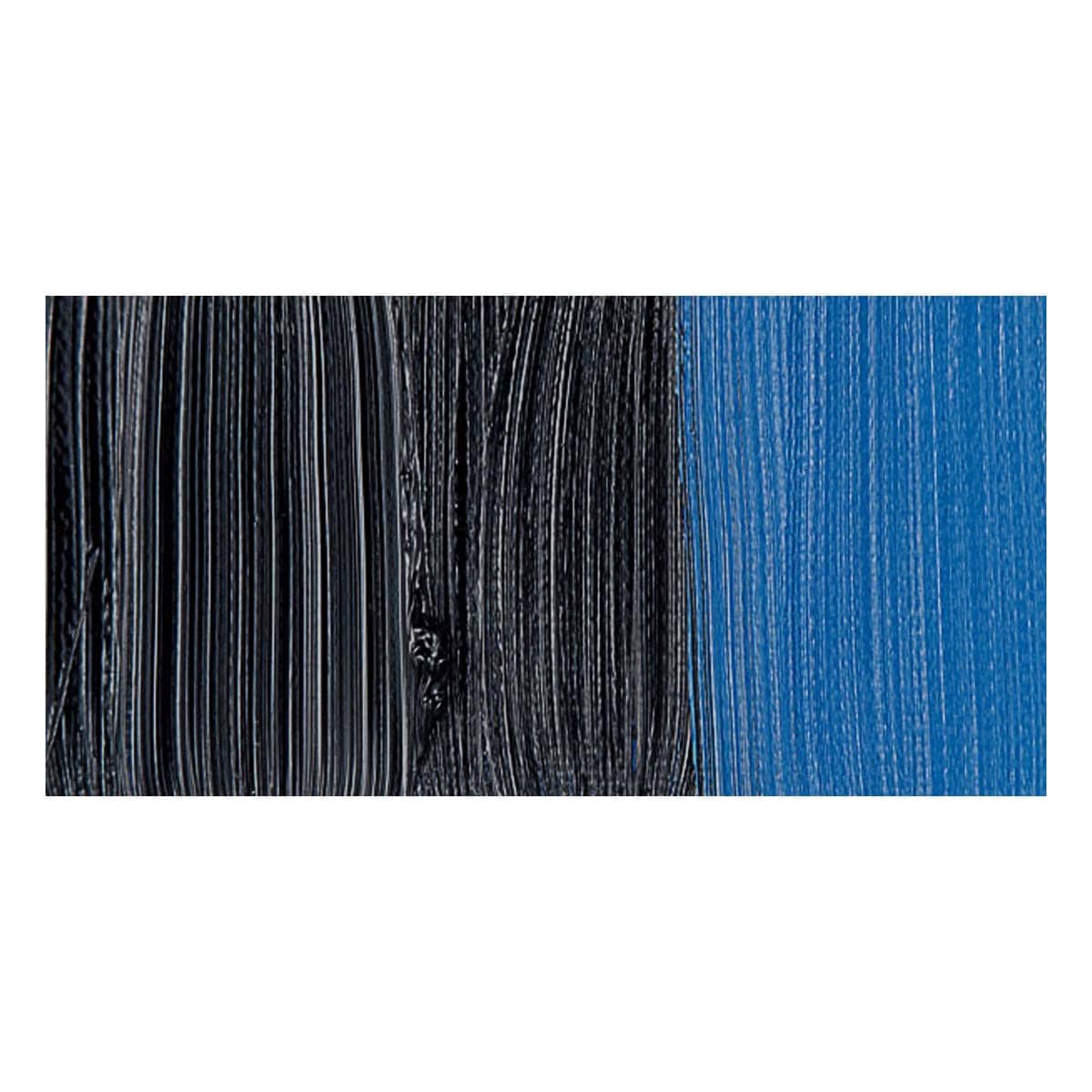 Holbein Duo Aqua Water Soluble Oil Paint - Prussian Blue swatch