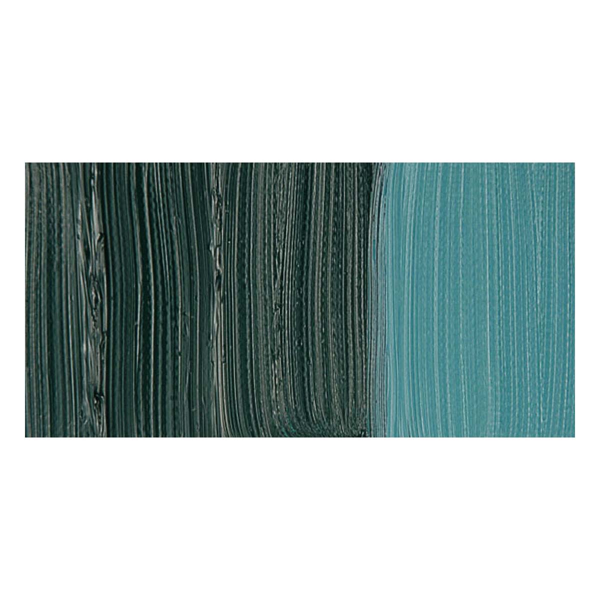 Holbein Duo Aqua Water Soluble Oil Paint - Prussian Green swatch