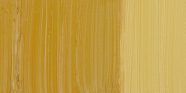 Holbein Duo Aqua Water Soluble Oil Paint - Yellow Ochre Natural swatch