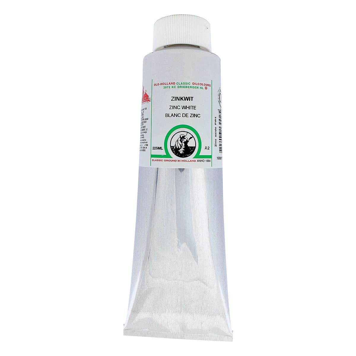 Old Holland Classic Oil Color - Zinc White, 225 ml tube