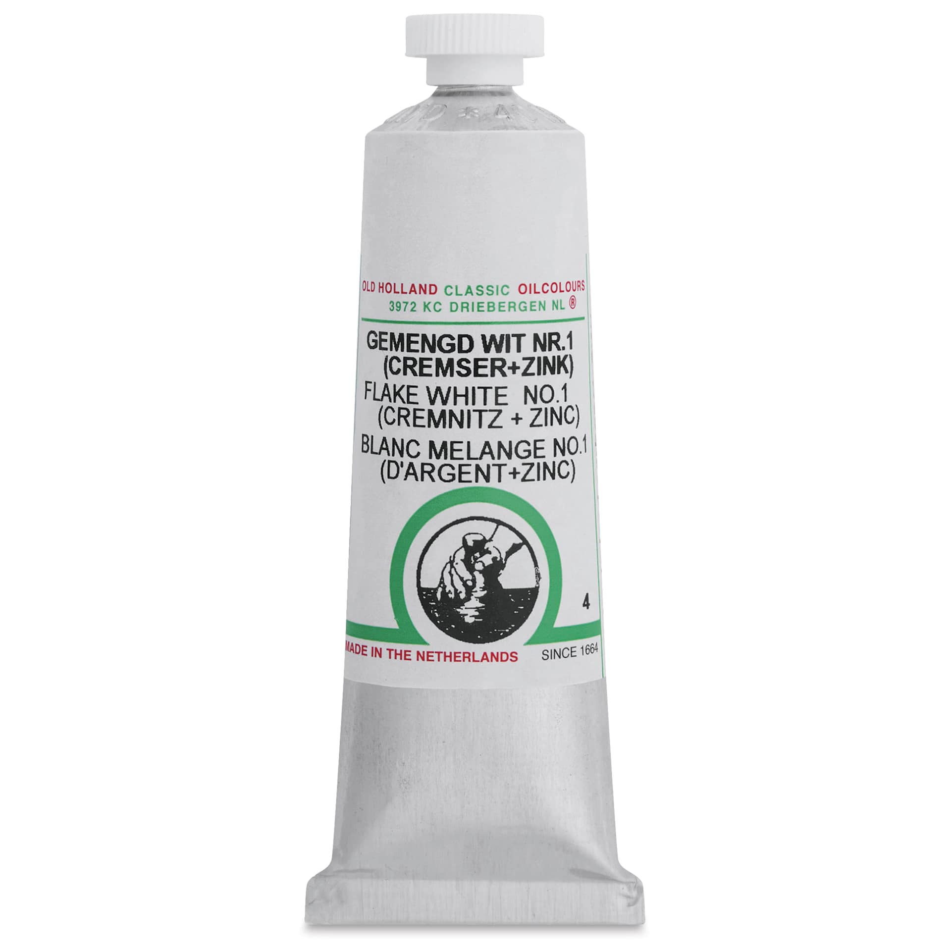 Old Holland Classic Oil Color - Flake White 1, 40 ml tube