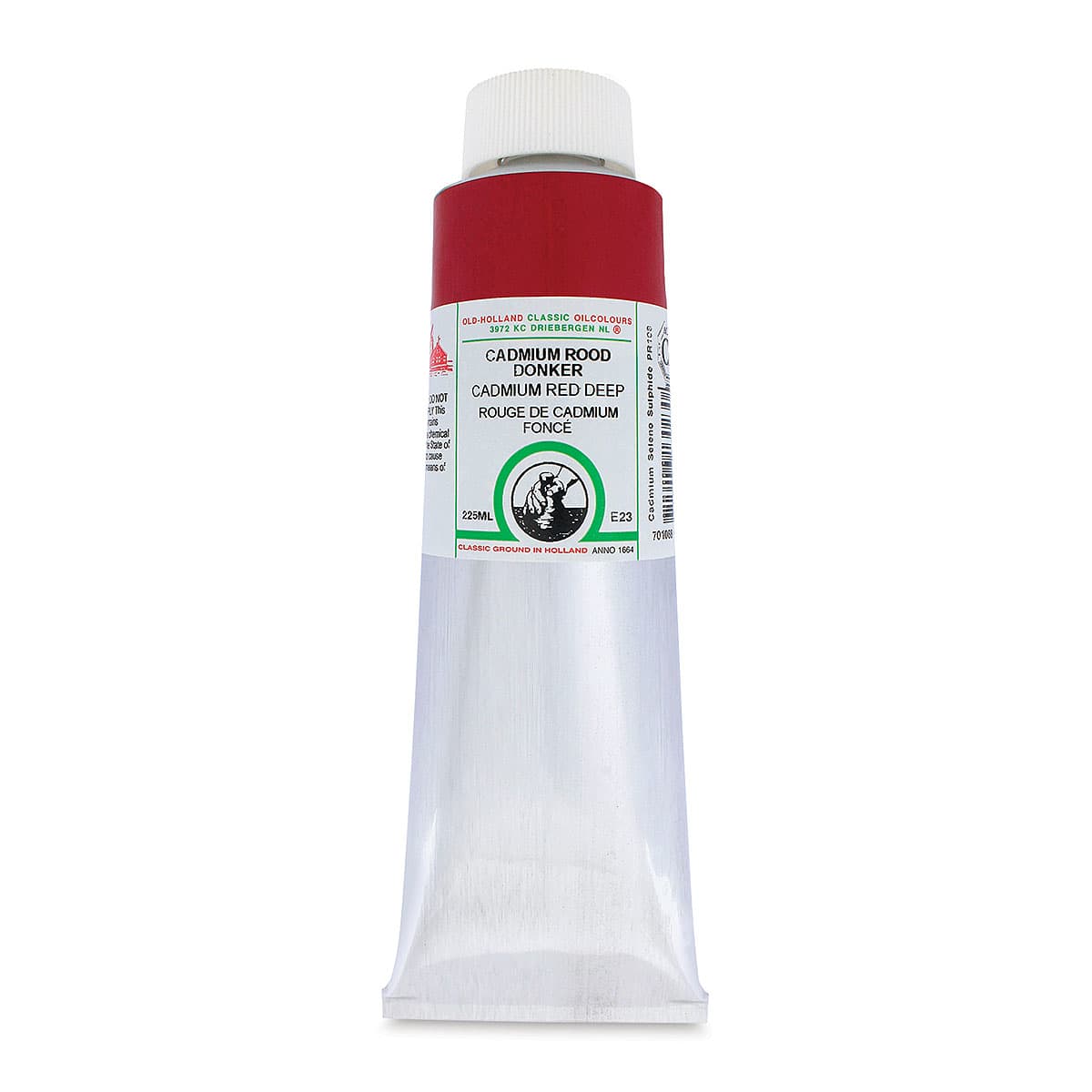Old Holland Classic Oil Colors - Cadmium Red Deep,  225 ml tube