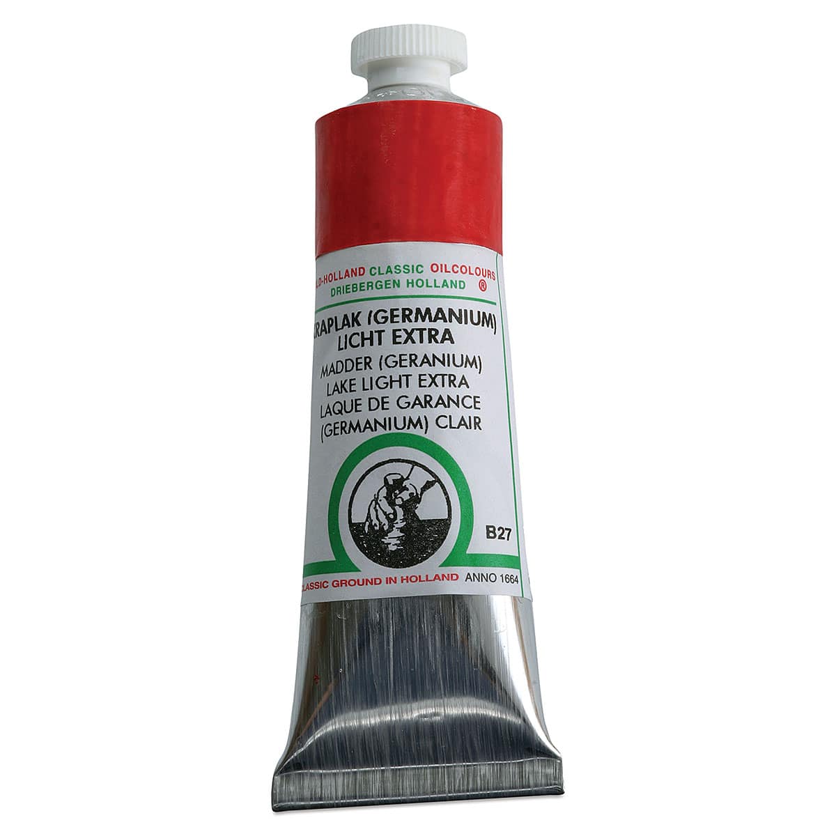 Old Holland Classic Oil Color - Madder (Geranium) Lake Light Extra, 40 ml tube