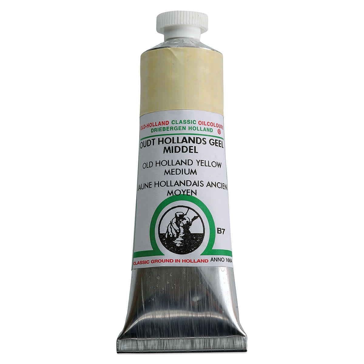 Old Holland Classic Oil Color - Old Holland Yellow Medium, 40 ml tube