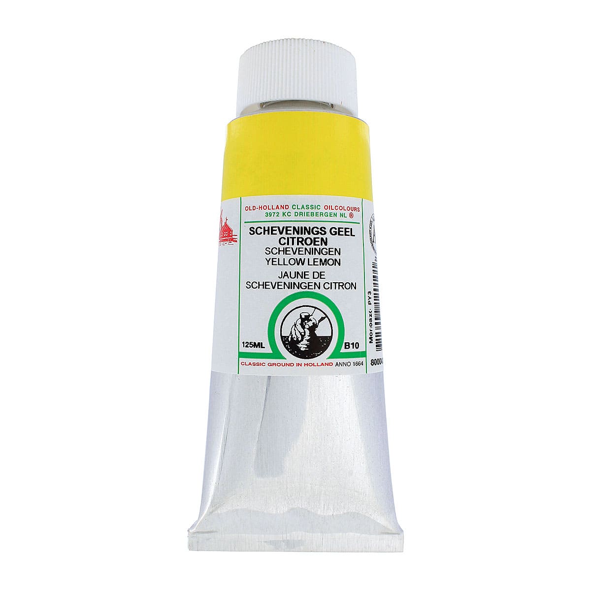 Old Holland Classic Oil Color - Scheveningen Yellow Lemon, 125 ml tube