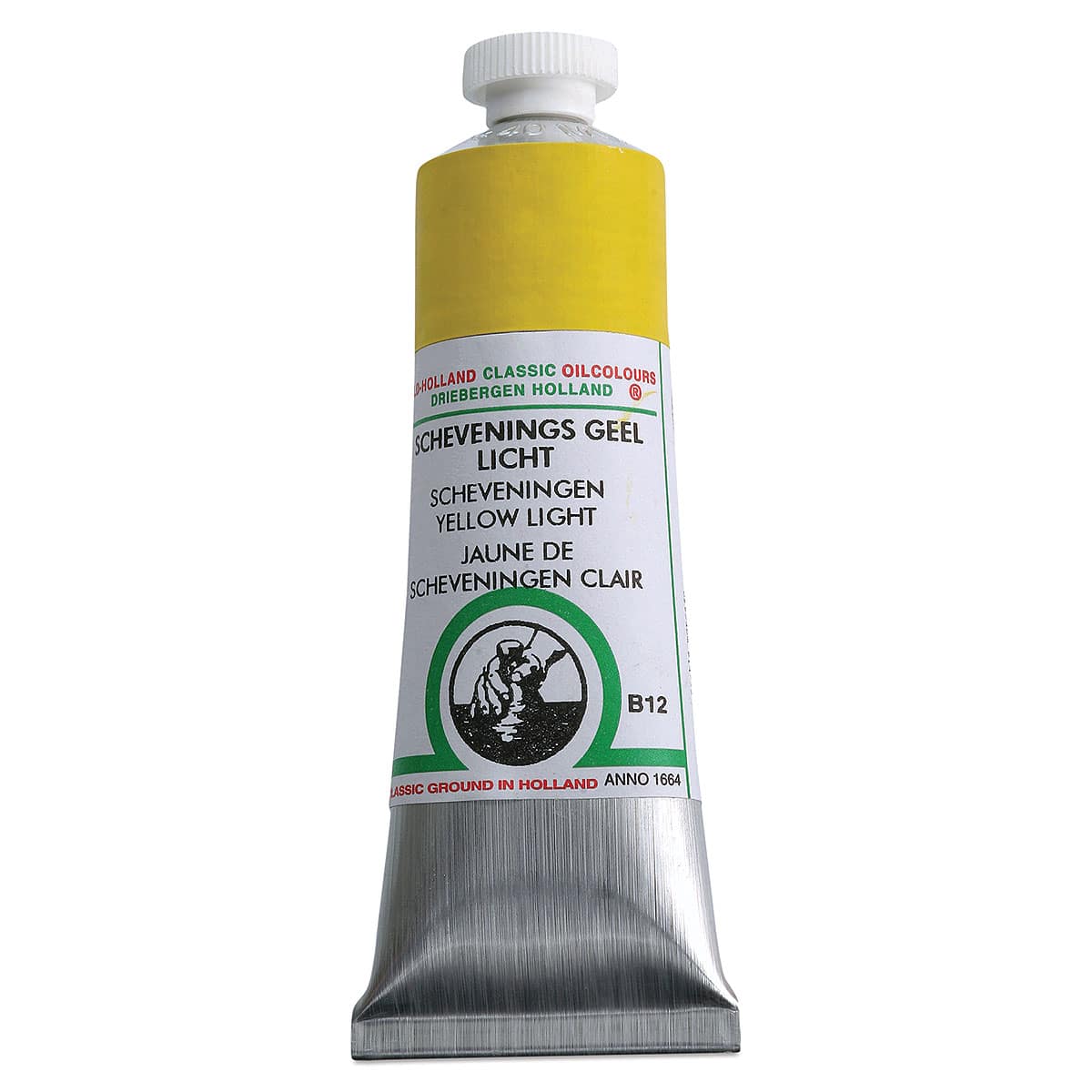 Old Holland Classic Oil Color - Scheveningen Yellow Light, 40 ml tube
