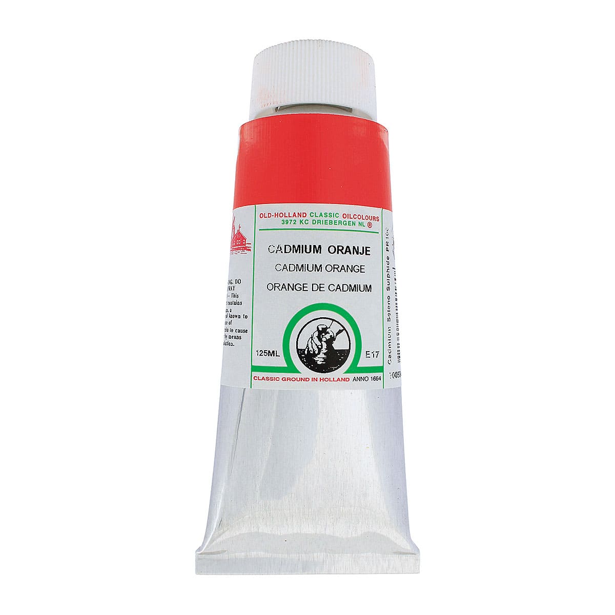 Old Holland Classic Oil Colors - Cadmium Orange, 125 ml tube