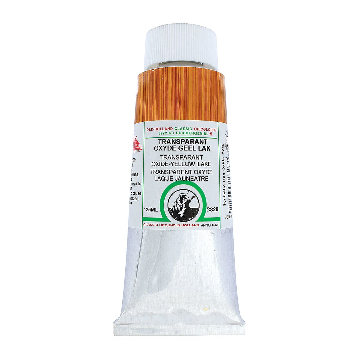 Old Holland Classic Oil Colors - Transparent Oxide Yellow Lake, 125 ml tube
