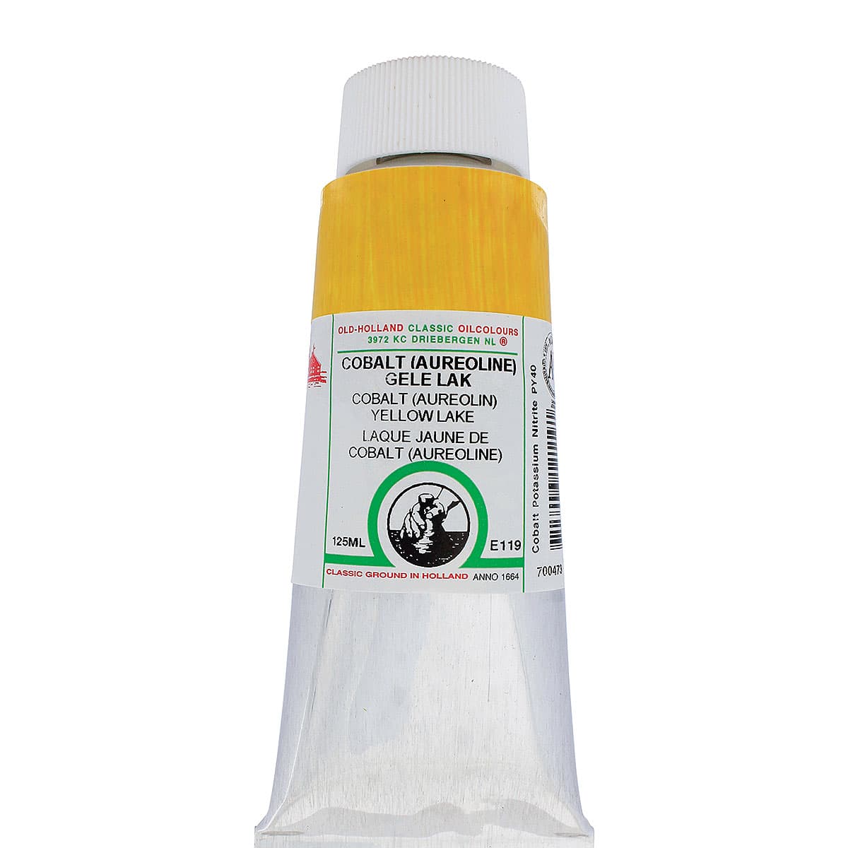 Old Holland Classic Oil Color - Cobalt (Aureolin) Yellow Lake (CL), 125 ml